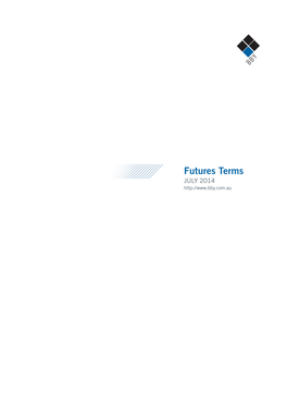 Futures Terms and Conditions