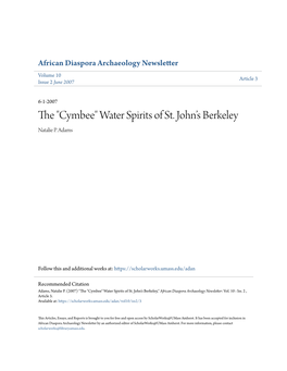 Water Spirits of St. John's Berkeley