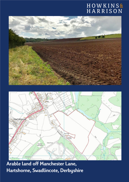 Arable Land Off Manchester Lane, Hartshorne, Swadlincote, Derbyshire