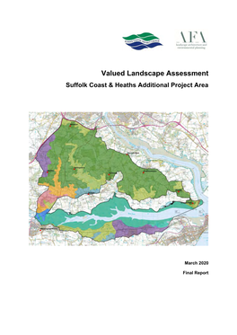 Valued Landscape Assessment Suffolk Coast & Heaths Additional Project Area