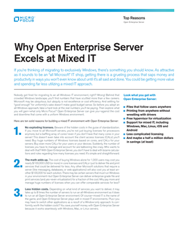 Why Open Enterprise Server Excels at Mixed IT