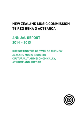 Final Music Commission Annual Report 14-15