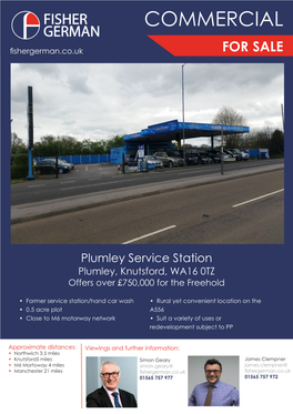 Plumley Service Station 2016 DRAFT