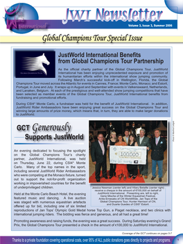 Global Champions Tour Special Issue