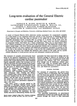 Cardiac Pacemaker