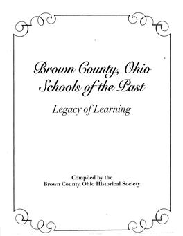 Ohio's Short Supply, Barter Was a Way of Life So Ing School Districts Was Outlined