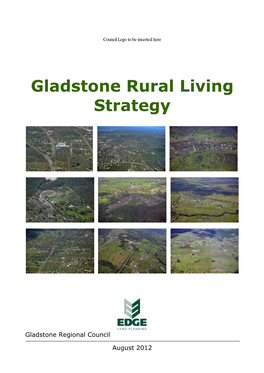 Gladstone Rural Living Strategy