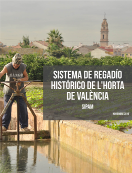 Dossier Candidatura Horta De València SIPAM
