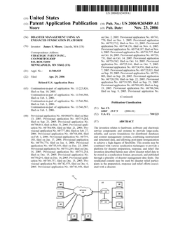 (12) Patent Application Publication (10) Pub. No.: US 2006/0265489 A1 M00re (43) Pub