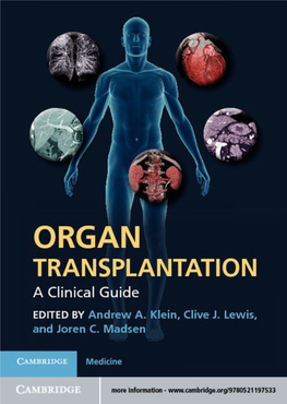 Organ Transplantation a Clinical Guide