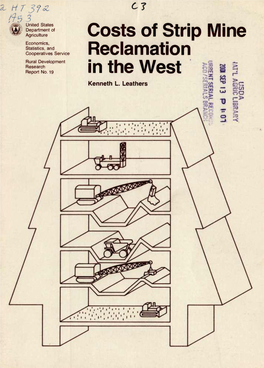 Costs of Strip Mine Reclamation in the West