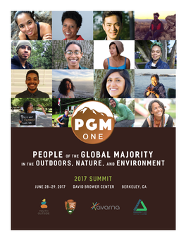 People of the Global Majority in the Outdoors, Nature, and Environment
