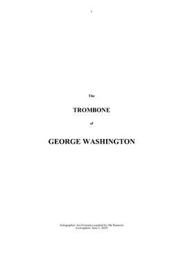 Download the Trombone of George Washington