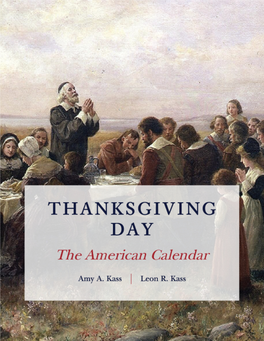 THANKSGIVING DAY the American Calendar