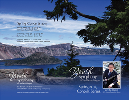 Spring Concerts 2015