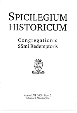 Spicilegium Historicum