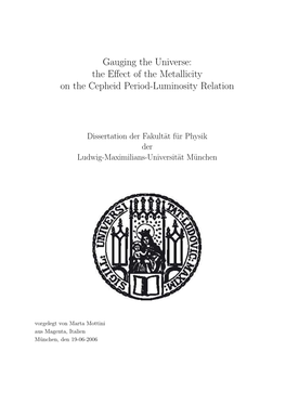 The Effect of the Metallicity on the Cepheid Period-Luminosity Relation