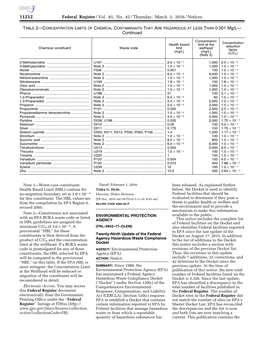 Federal Register/Vol. 81, No. 42/Thursday, March 3, 2016