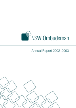 Annual Report 2002-2003