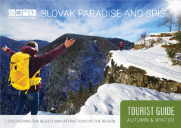 TOURIST GUIDE DISCOVERING the BEAUTY and ATTRACTIONS of the REGION AUTUMN & WINTER 1 2 3 Obsah