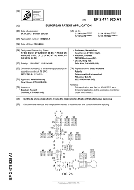 Methods and Compositions Related to Riboswitches That Control Alternative Splicing