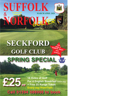 SECKFORD P Age�2 POIN TS4G OLF New� Sc GOLF�CLUB Heme SSPPRRIINNGG��SSPPEECCIIAALL