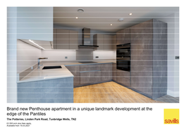 Brand New Penthouse Apartment in a Unique Landmark Development at the Edge of the Pantiles