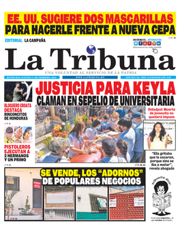 Justicia Para Keyla!”, Claman