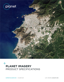 Planet Imagery Product Specifications
