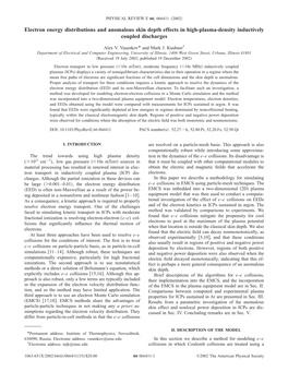 Electron Energy Distributions and Anomalous Skin Depth Effects in High-Plasma-Density Inductively Coupled Discharges