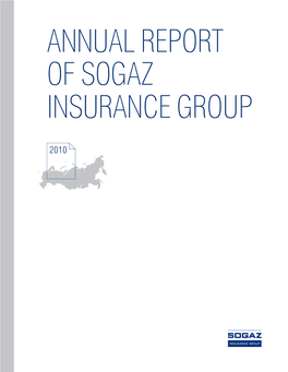 Annual Report of Sogaz Insurance Group