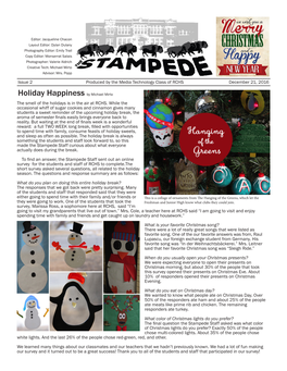 December 2016 Stampede