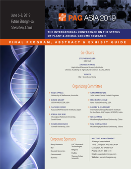 Plant & Animal Genome V