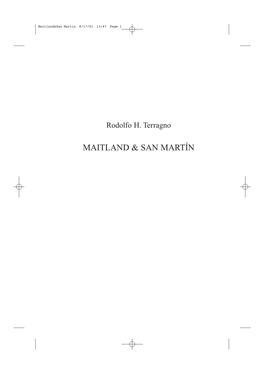 Maitland & San Martín