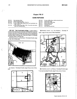 Chapter NR 15