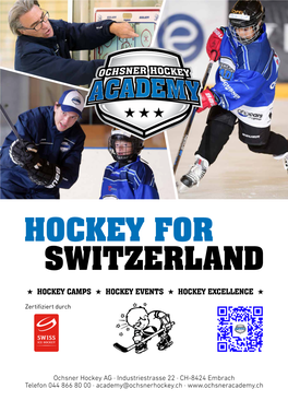 Hockey for Switzerland