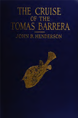 The Cruise of the Tomas Barrera