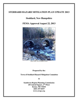 Hazard Mitigation Plan Update 2013