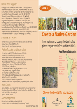 Create a Native Garden