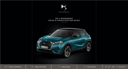Ds 3 Crossback Price & Specification Guide