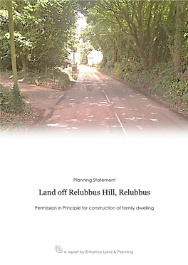Land Off Relubbus Hill, Relubbus
