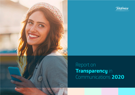 Report on Transparency in Communications 2020