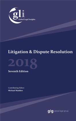 Litigation & Dispute Resolution