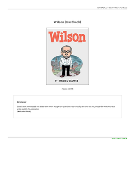 Read PDF // Wilson (Hardback) 4VZQAGLHK6WJ