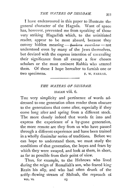 I Have Endeavoured in This Paper to Illustrate the General Character of the Hagada