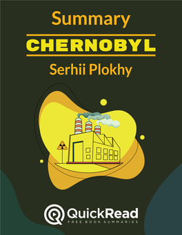 Chernobyl: the History of Nuclear Cata- Strophe» by Serhii Plokhy