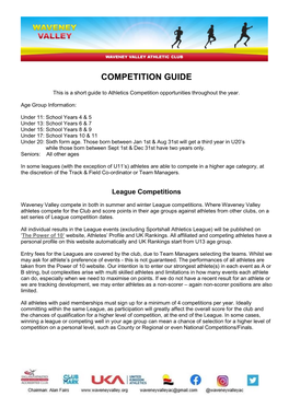 Competition Guide