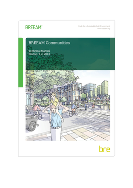 BREEAM Communities Technical Manual