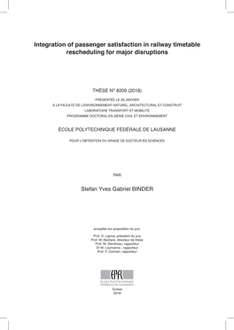 Integration of Passenger Satisfaction in Railway Timetable Rescheduling for Major Disruptions