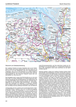 Landkreis Friesland Bezirk Weser-Ems